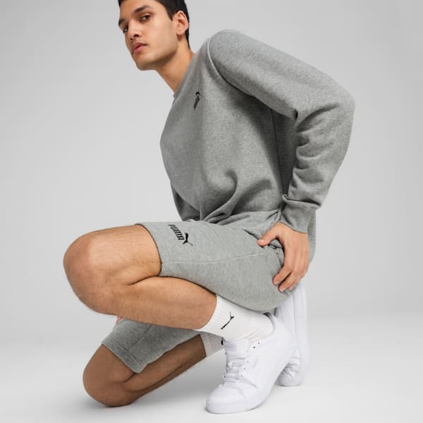Short 10 po Essentials avec logo n<sup>o</sup> 1 Homme, Medium Gray Heather, extralarge
